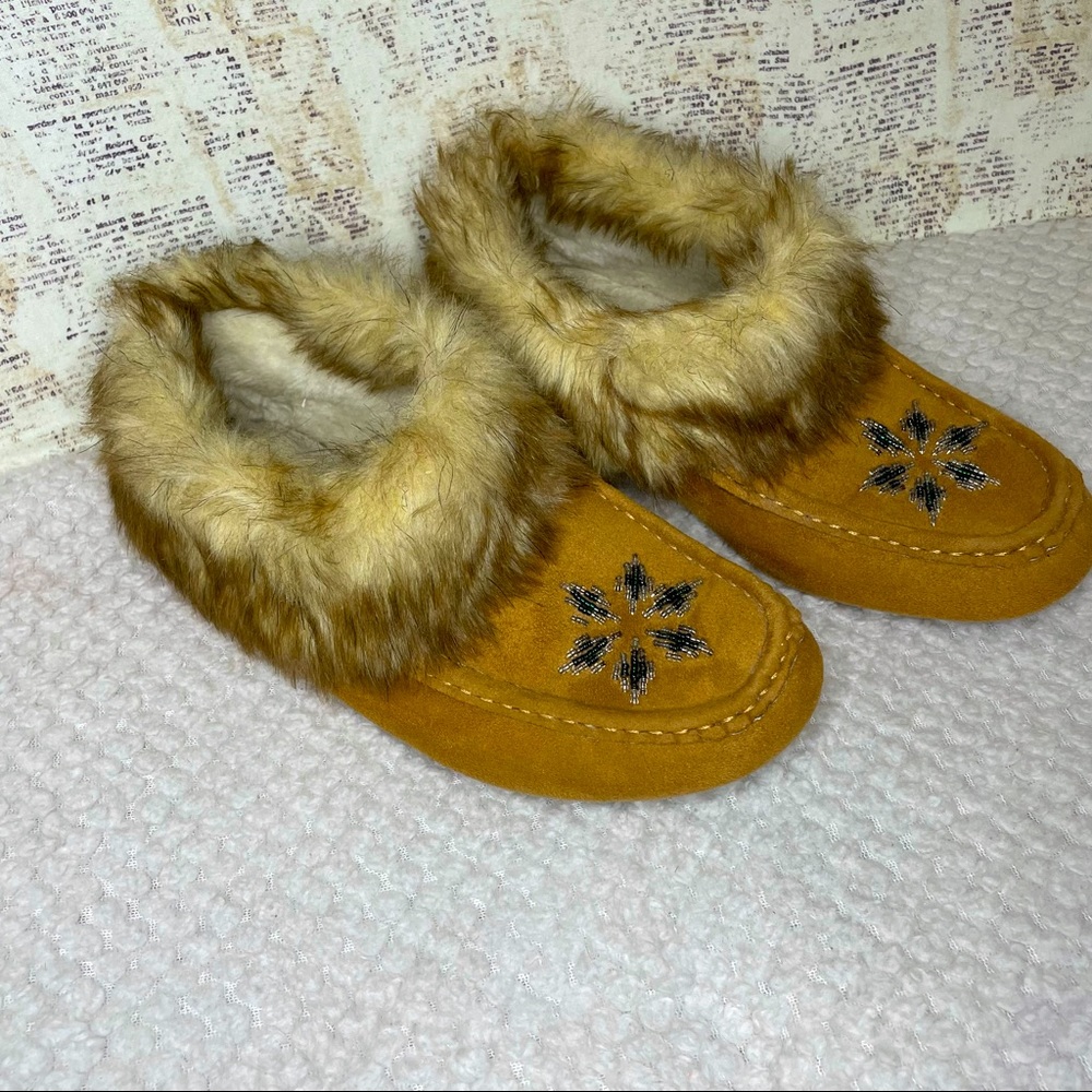 Comfort view moccasin sleepers great condition szM